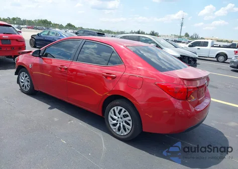 2017 Toyota Corolla Se из США, поврежденный, VIN 2T1BURHEXHC951888